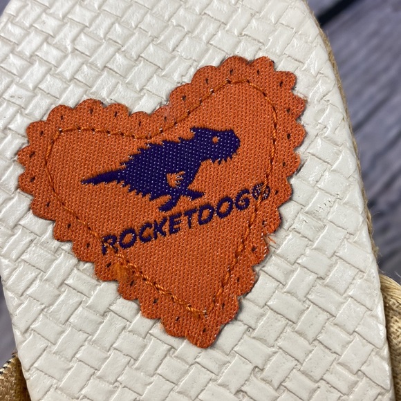 ROCKETDOG Brown/Rust/Tan/Cream Wedges - Picture 11 of 17